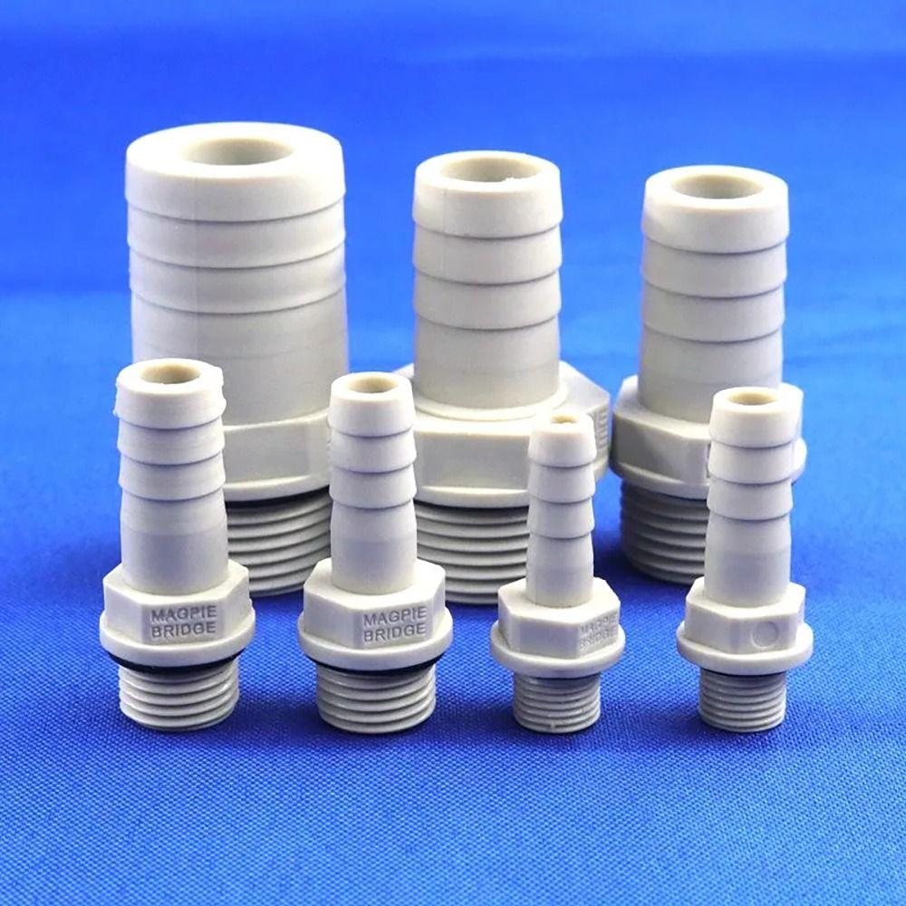 1 Stück 6/8/10/12mm Kunststoff Schlauchanschluss Widerhaken-Endstück Rohrkupplungsadapter Neuer Verbinder Gelenk