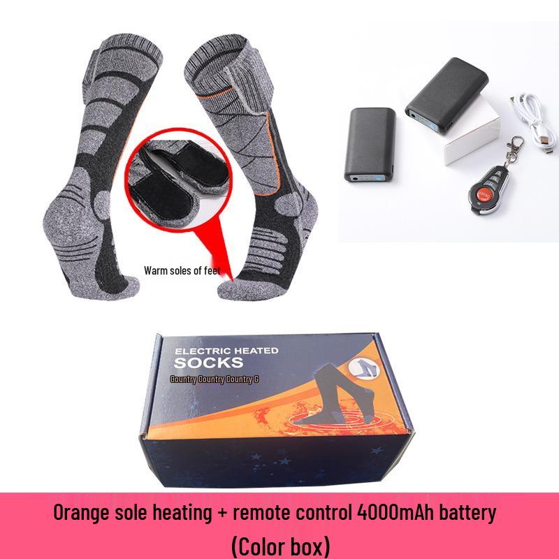 Manufacturer Electric Heated Socks for Men and Women - Rechargeable Thermal Warmth for Feet