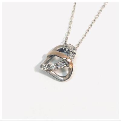 Used STARJEWELRY Star Jewelry Silver 925 K18 Necklace
