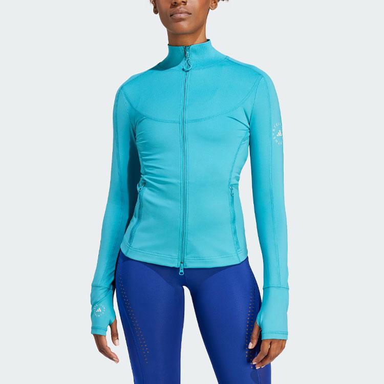 adidas by Stella McCartney Women's Blue Bay Truepurpose Training Midlayer Jacket IA1508