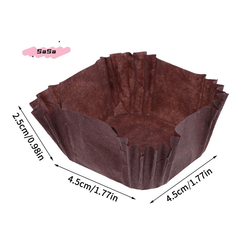 1000Pcs Square Cupcake Liners Microwave & Oven Safe Paper Muffin Baking Cups for Wedding Birthday Party Supplies