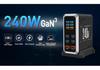 240W GaN Multi-Port USB Fast Charger with Dynamic Display