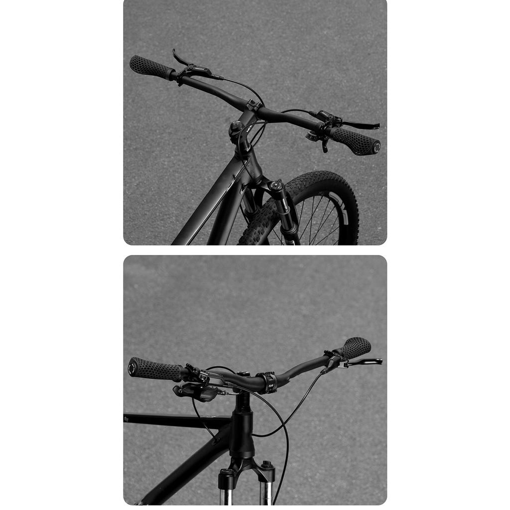 Ergonomic Bicycles Handlebars Grip With 3D Printed Honeycomb Antislip Light weight Durability Construction