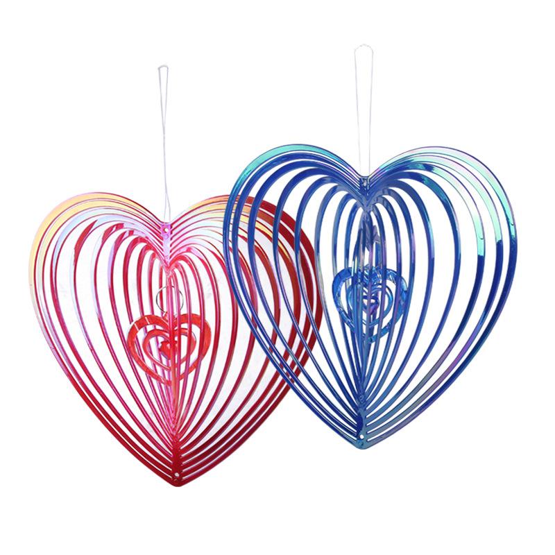 Home Garden Hanging Wind Spinners Yard Art Decorations Indoor Outdoor Kinetic Wind Sculptures Spinners