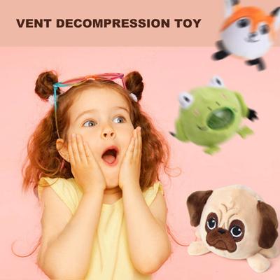 Stress Reliever Toy Ultra Soft Gift Eco-friendly High-quality Plush Cover Ball Decompression Squeezing for Adult