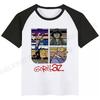 Summer Gorillaz 3D Print T-Shirts Boy Girl Fashion Streetwear T Shirt Kids Hip Hop Tops Tees Rock Band Tshirt Children Clothing