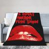 The Rockys Horror Picture Show Blanket Flannel Autumn/Winter  Multi-function Thin Throw Blankets for Bedding Couch Rug Piece