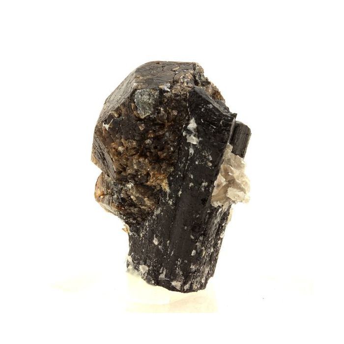 Pierres et Minéraux. Grenat + Tourmaline. 156.0 ct. Sahanivotry Manandona, Madagascar.