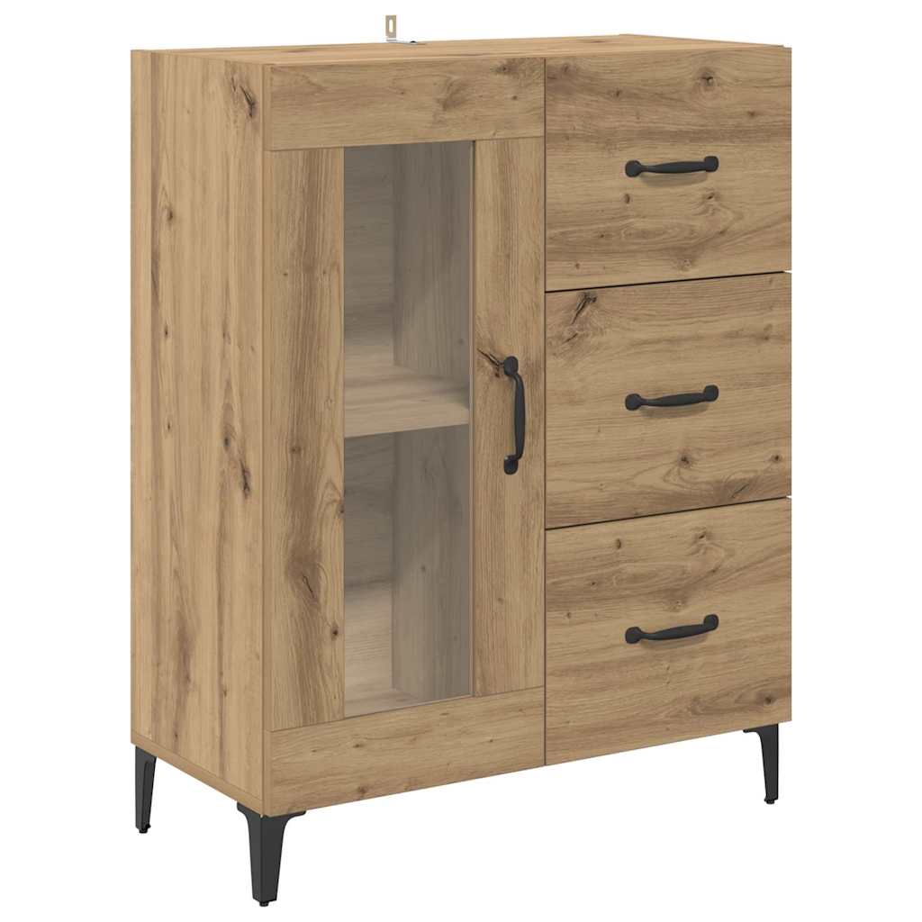 Highboard Artisan Oak 69.5 x 34 x 180 cm Engineered Wood
