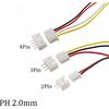 450Pcs 2.0mm JST-PH Connector Kit with 2.0mm Female Pin Header 2/3/4 Pin Housing Connector Adapter Plug Terminal Kit