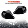 Side Rearview Mirror Cover Cap For For VW T5 T6 Transporter Amarok 2010- 7E1857527G 7E1857528G Gloss Black /White Mirror Cap