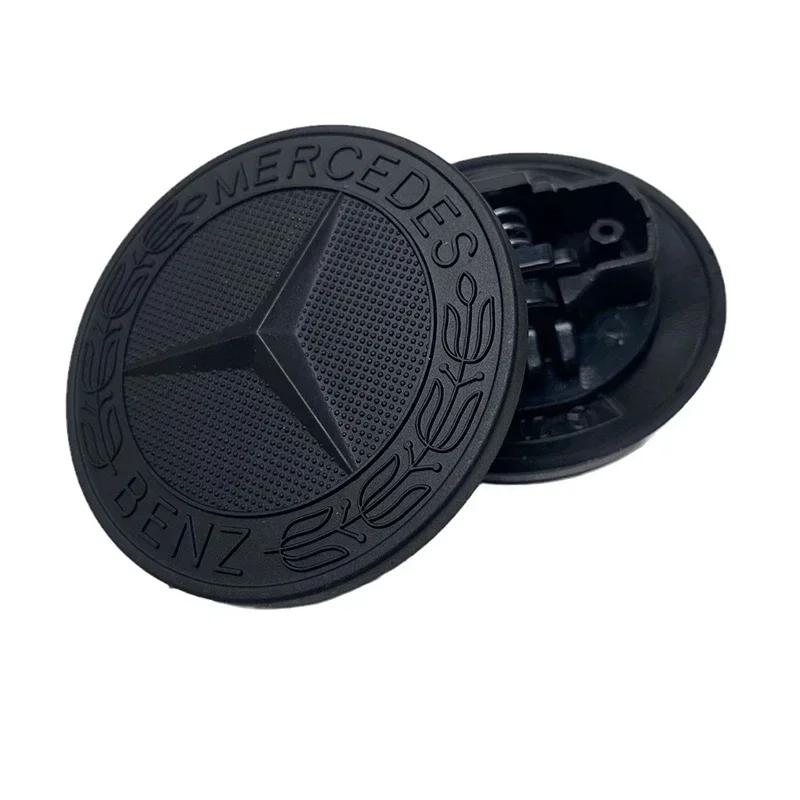 Nový 2025 Pro auto Mercedes Benz Kovový Plochý Znak na Kapotu 57mm Přední Znak Logo Pro Mercedes Benz AMG W212 W213 W205 W177 W247 W176