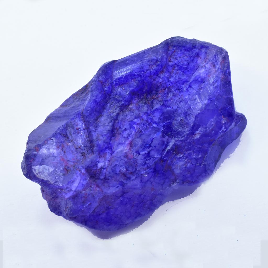 153.24 Ct Natural Blue Sapphire Uncut Rough Huge Size Loose Gemstone CERTIFIED X-568