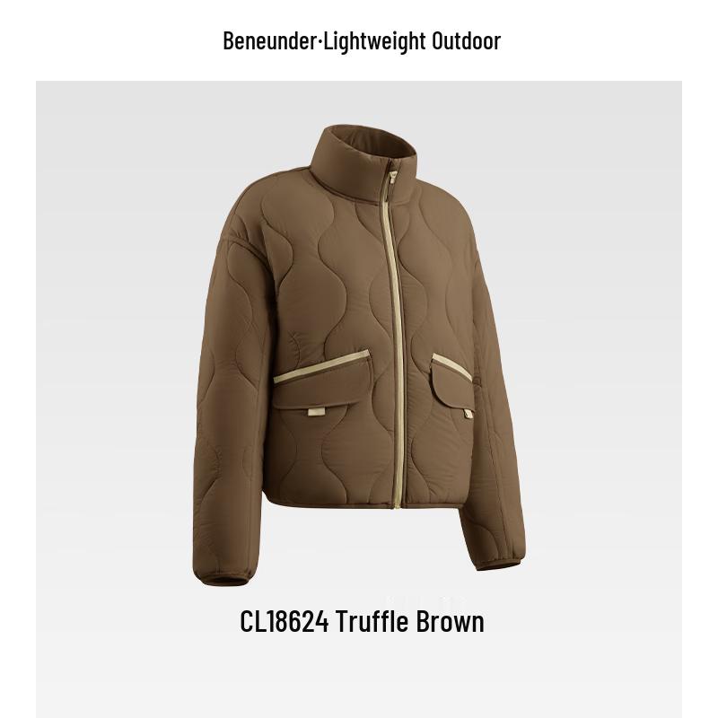 

Beneunder Women s Stand-Collar Air Fleece Jacket