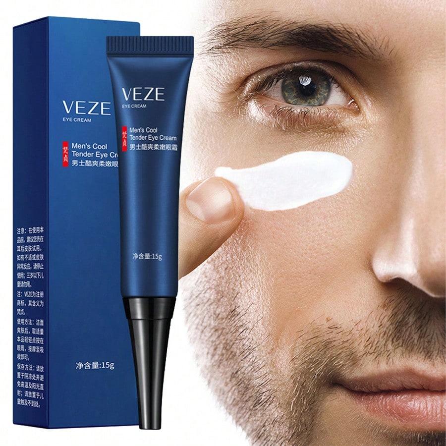 1pc Men's Anti-Aging Eye Cream, Improves Dark Circles, Tightens And Reduces Eye Puffiness, Fades Fin