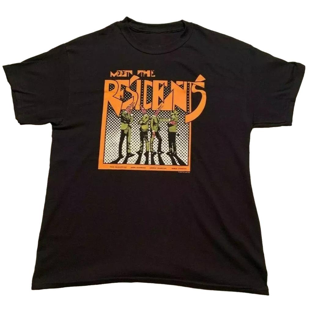 Vtg The Residents Band Meet The Residents Full Men's T Shirt