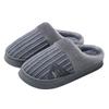Men's cotton slippers men's autumn and winter velvet warm fluff waterproof non-slip indoor home cotton shoes men's winter