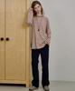 LOSSYROW Soft Stripe Long Sleeve Brown