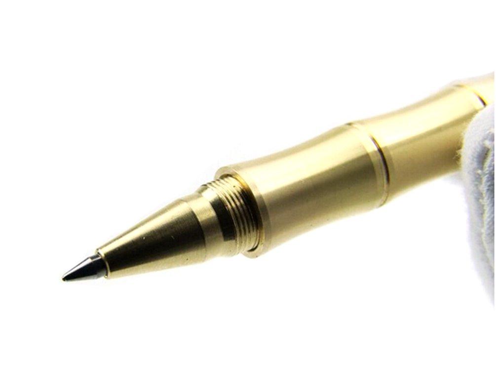 Gullor Premium Pure Copper Bamboo Shape Ballpoint Pen