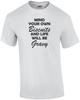 Kümmer dich um deine eigenen Angelegenheiten und das Leben wird ein Genuss T-Shirt Unisex T-Shirt