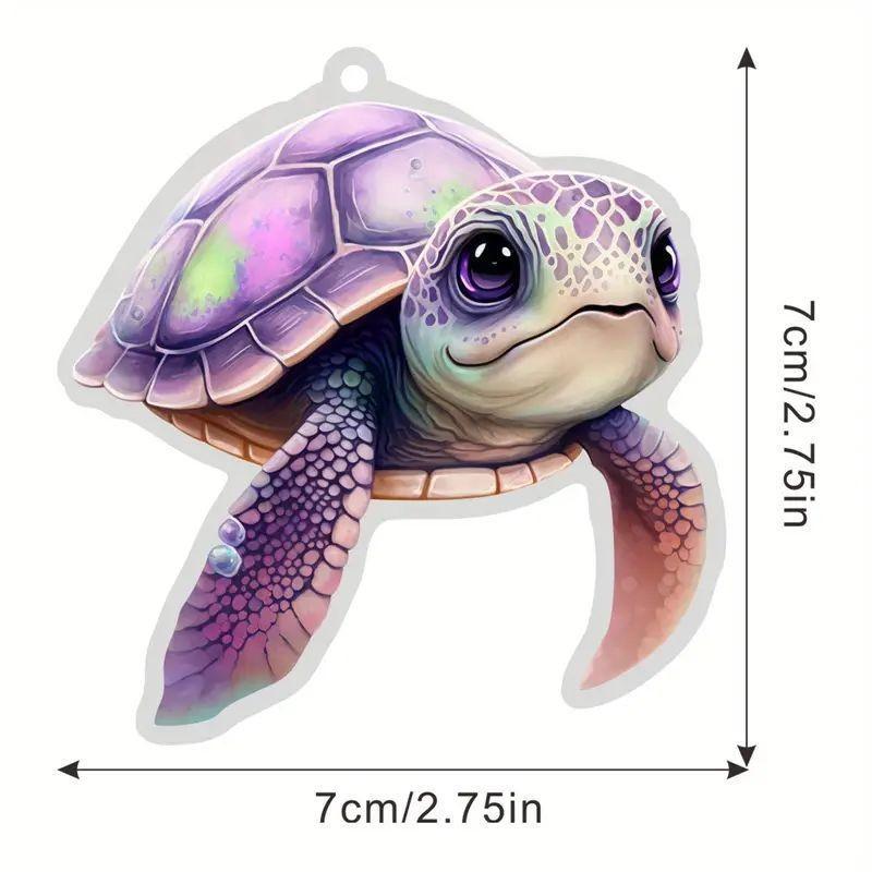 Bunte Acryl Auto Hängedekoration Niedlicher Cartoon-Stil Heimdekorationszubehör