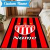 Custom Name Necaxa Football Design Rug Game Carpet, Floor Mat for Bedroom Living Room Entryway Rug, Home Decor Idea Gift for Christmas birthday