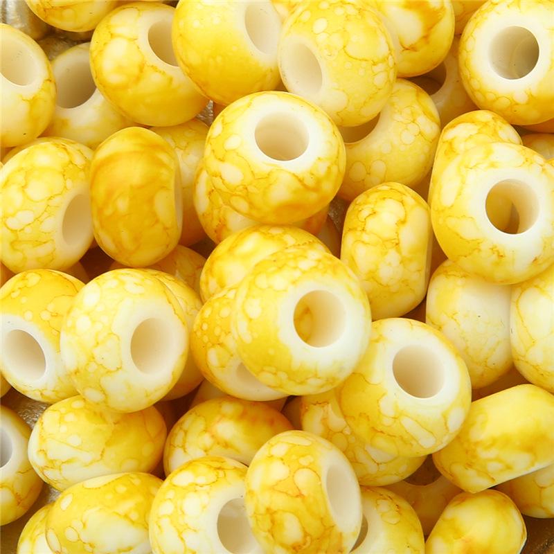 

Акриловые цветы и жемчужные бусины-семена - аксессуары для рукоделия для изготовления серег и браслетов.