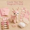 Creative Design Animal Patchwork Set Floral Fabrics Animal Toy Craft  For Adult Beginners