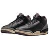 A Ma Maniére x  Air Jordan 3 Retro Sen Uyurken Kadın Spor Ayakkabıları Siyah Düz-Kalay Mor-Cevher FZ4811-001