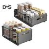 1/2Pcs Pull-out Cabinet Organizer Storage Basket Large Capacity Strong Load-Bearing Easy Installation No Drill Slide-Out Drawers Storage Racks
