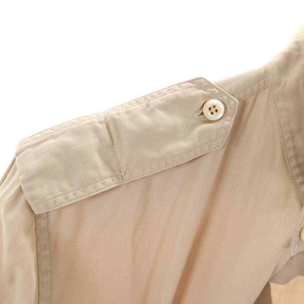 GUCCI made in Italy Long sleeve skinny Button down shirt 38 beige Men's Used