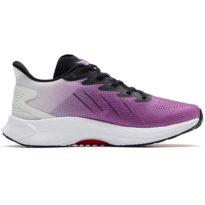 ANTA MACH 2.0 Running Shoes Women's Low top Fire Dragon Purple/Ivory White/Black Sneakers 122235583-2