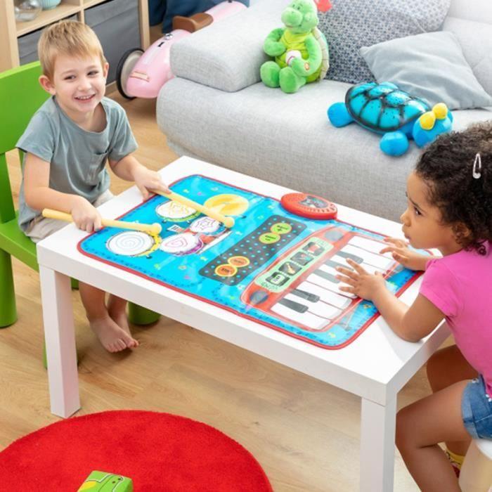 SHOP-STORY - BEATS'N'TUNES : Tapis d'Éveil Musical 2 en 1 pour Enfant