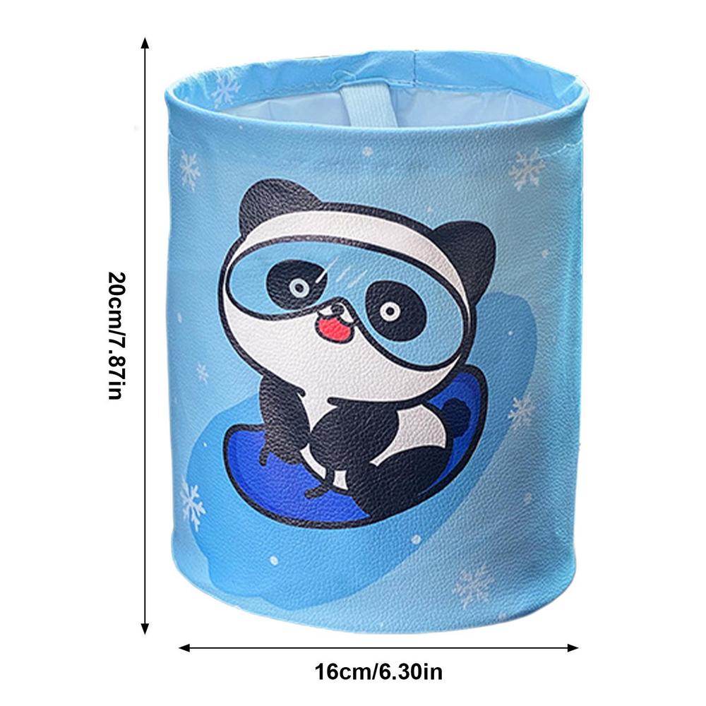 

Автомобильная урна для заднего сиденья, портативные кожаные автомобильные мусорные ведра, многоразовый автомобильный мешок для хранения мусора, устойчивый к пятнам, для спинки автосиденья синий