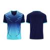 Kids Adult Short Sleeve Sports Shirt Badminton Tennis Track Field Quick Dry Team Uniform