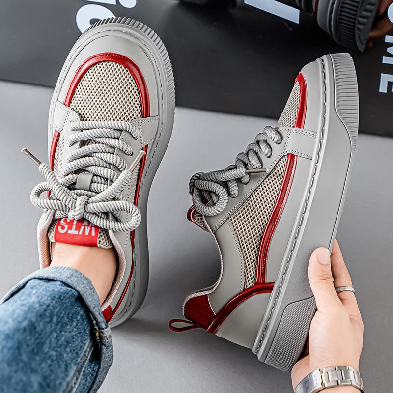 Men 's Casual Four Seasons Fashion Students Comfortable Sneakers Boys Trending Soft Sole Breathable Shoes