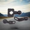 1 Set 2,3 cm PJ10/PJ13/PJ18 Motorrad Lenkerhalterungs-Basis-Kit Zubehör Kugelklemmhalterung Für Motorrad Handyhalter