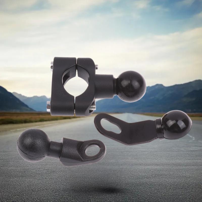 1 Set 2,3 cm PJ10/PJ13/PJ18 Motorrad Lenkerhalterungs-Basis-Kit Zubehör Kugelklemmhalterung Für Motorrad Handyhalter