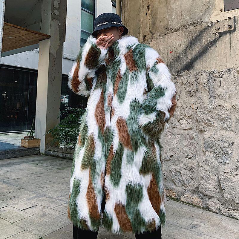 Men's Winter Thickened Coat Mid-length Trendy Warm Winter Overcoat