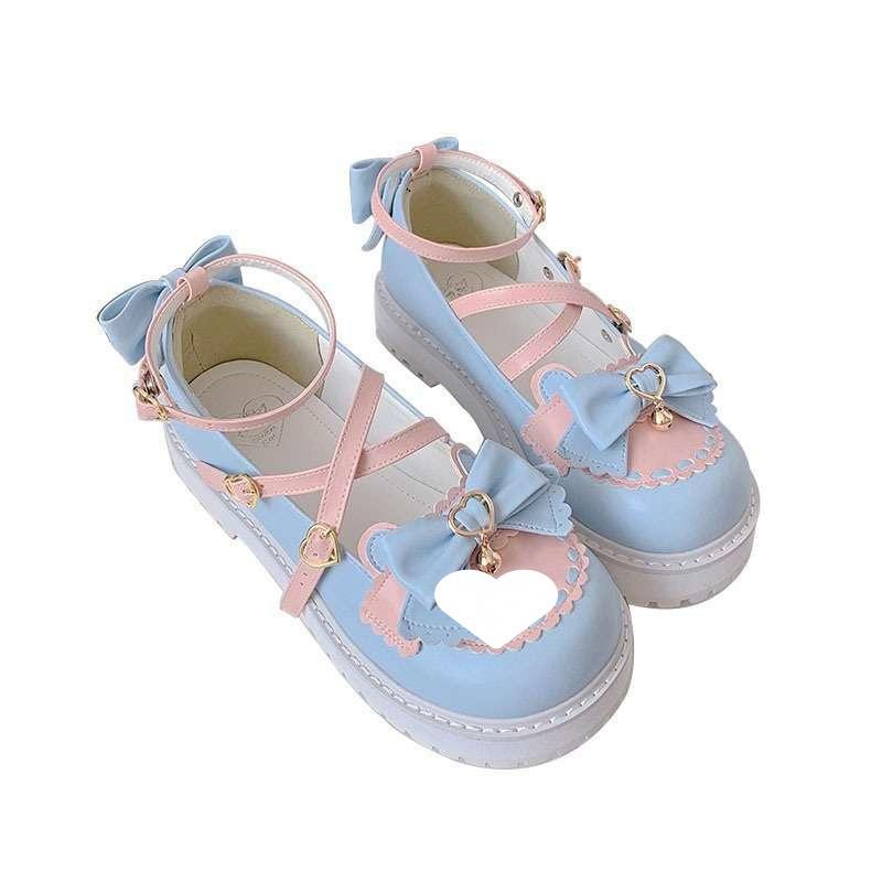 Lolita Lolita cute soft girl versatile college style JK uniform Mary Jane round head small leather shoes single shoes