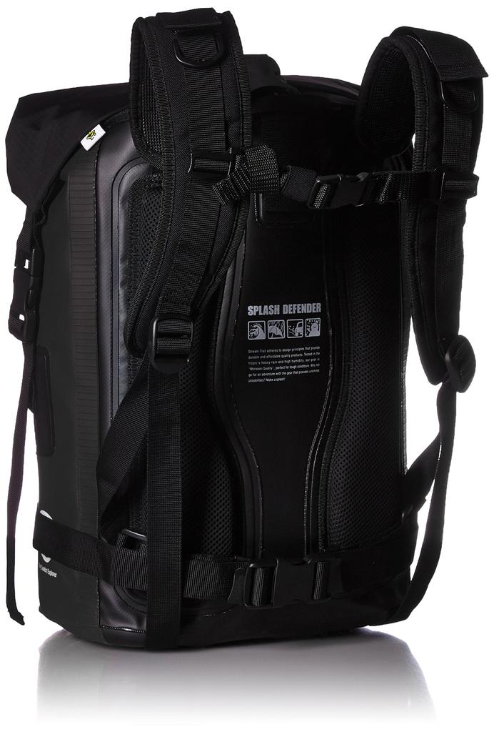 Stream Trail Waterproof Backpack, Onyx (Black)