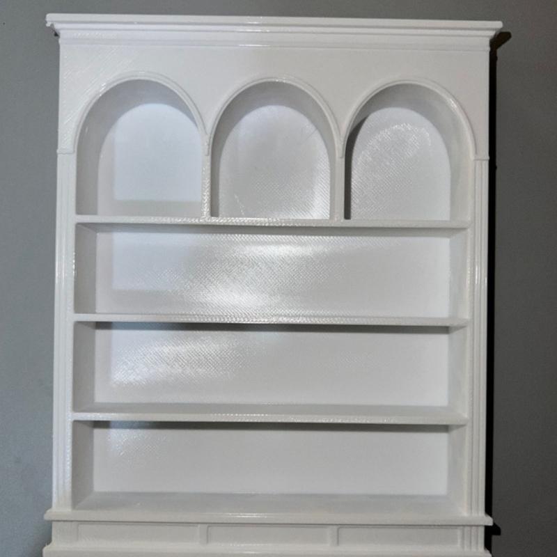 Multiuse Modern Display Shelf Model Figurine Miniature Furniture For 1:12 Scale Doll House Living Room Scene Settings