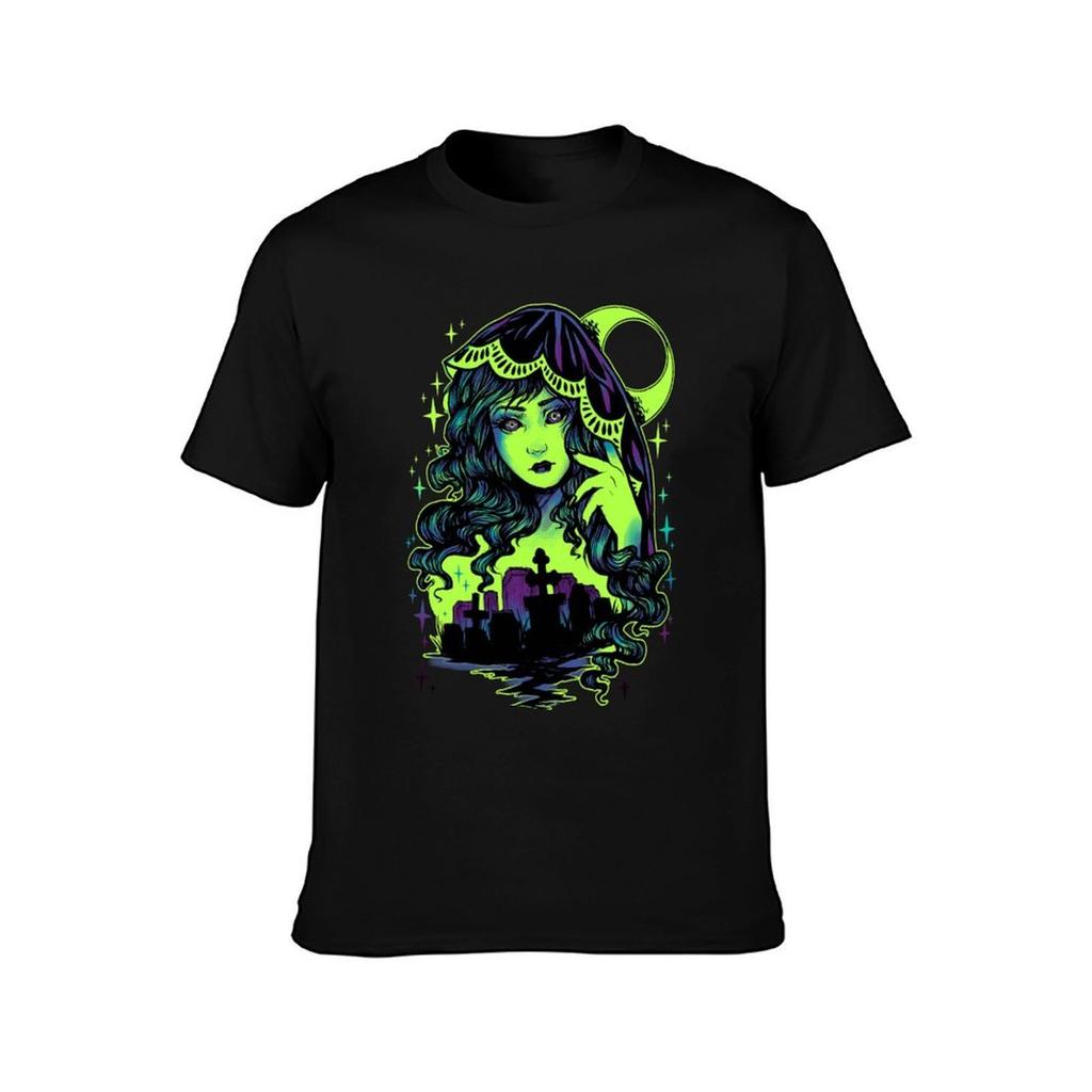 Grave Spirit Color TShirt Modern Style Print TShirt