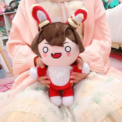 Game Genshin Impact Amber Cute Rabbit Ear Doll Plush Stuffed Toy 40cm Anime Cosplay Cartoon Pillow Xmas Birthday Gift 40cm