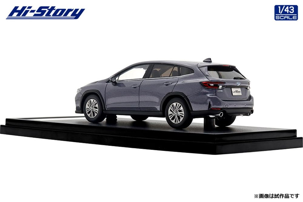 INTERALLIED Hi Story Scale Subaru LEVORG LAYBACK Limited EX Asteroid Gray Pearl Finished Model HS502AG 1/43 (2024)