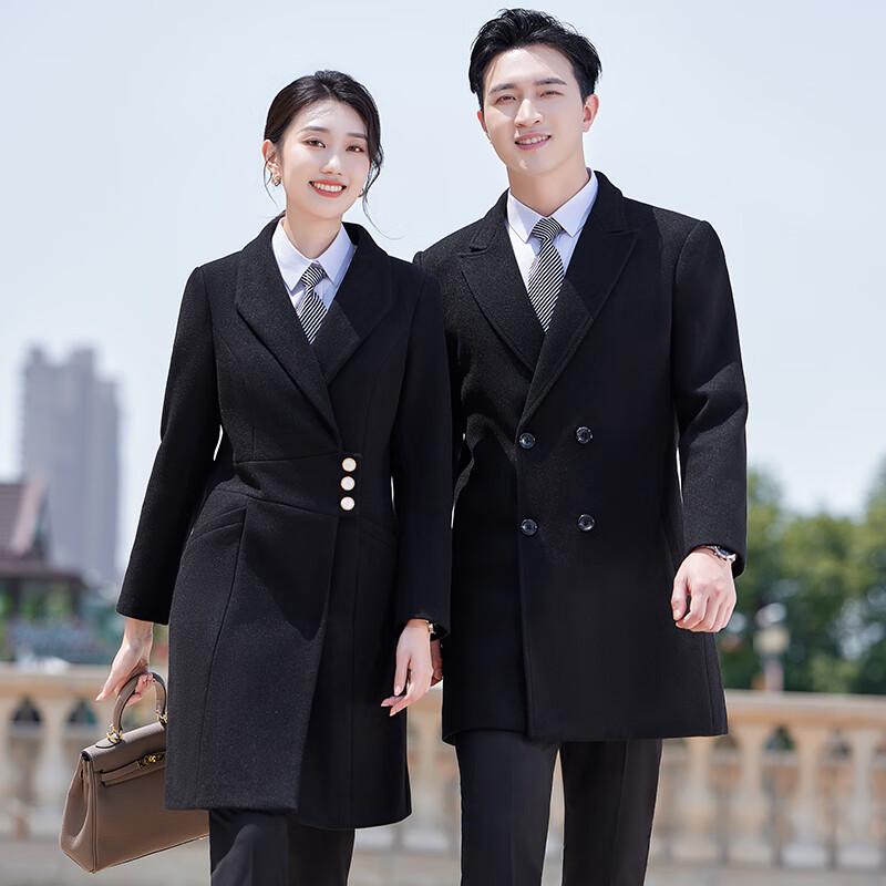 Treluoman Professional Padded Wool Blend Winter Coat