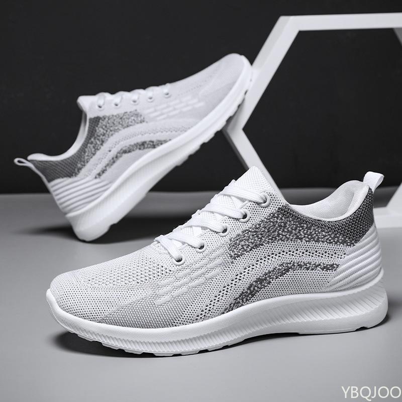 Men's Lightweight Mesh Shoes Breathable Casual Sneakers Outdoor Non Slip Running Shoe Trendy Comfort Male Shoes Homme