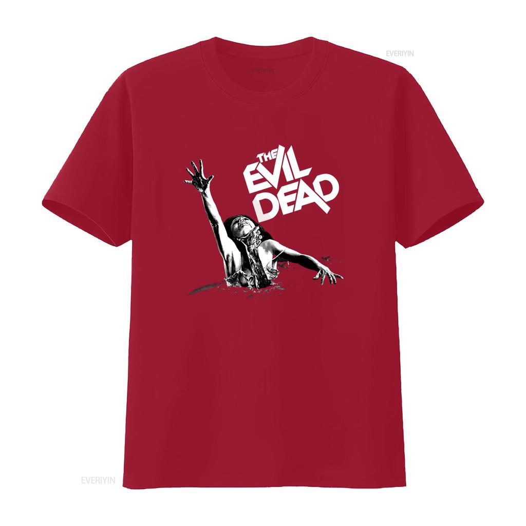 Evil Dead Horror Movie T Shirt for Cool Print Cotton vintage Washed Soft Breathable Unisex Stylish Versatile Casual