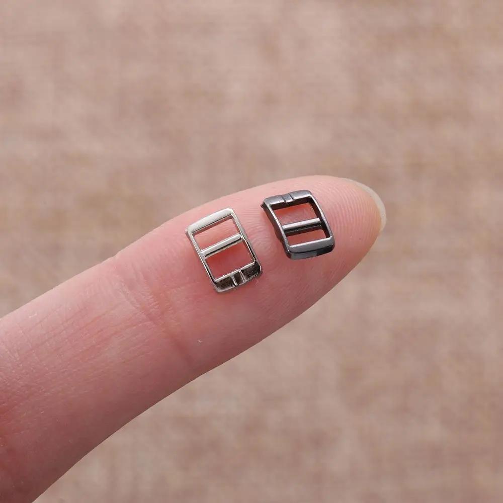 20pcs High quality 4 colors Belt Buttons Bags Accessories Tri-glide Buckle Diy Dolls Buckles