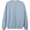 Y-3 Solid Color Logo Letter Number Print Crew Neck Loose Long Sleeve Sweatshirt Unisex Sweatshirt Sky-Blue JD9803